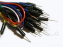 Breadboard jumper kabeltjes male/male 65x
